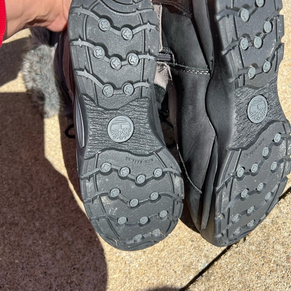 Girls Timberland snow boots sz 4.5 - Picture 3 of 6